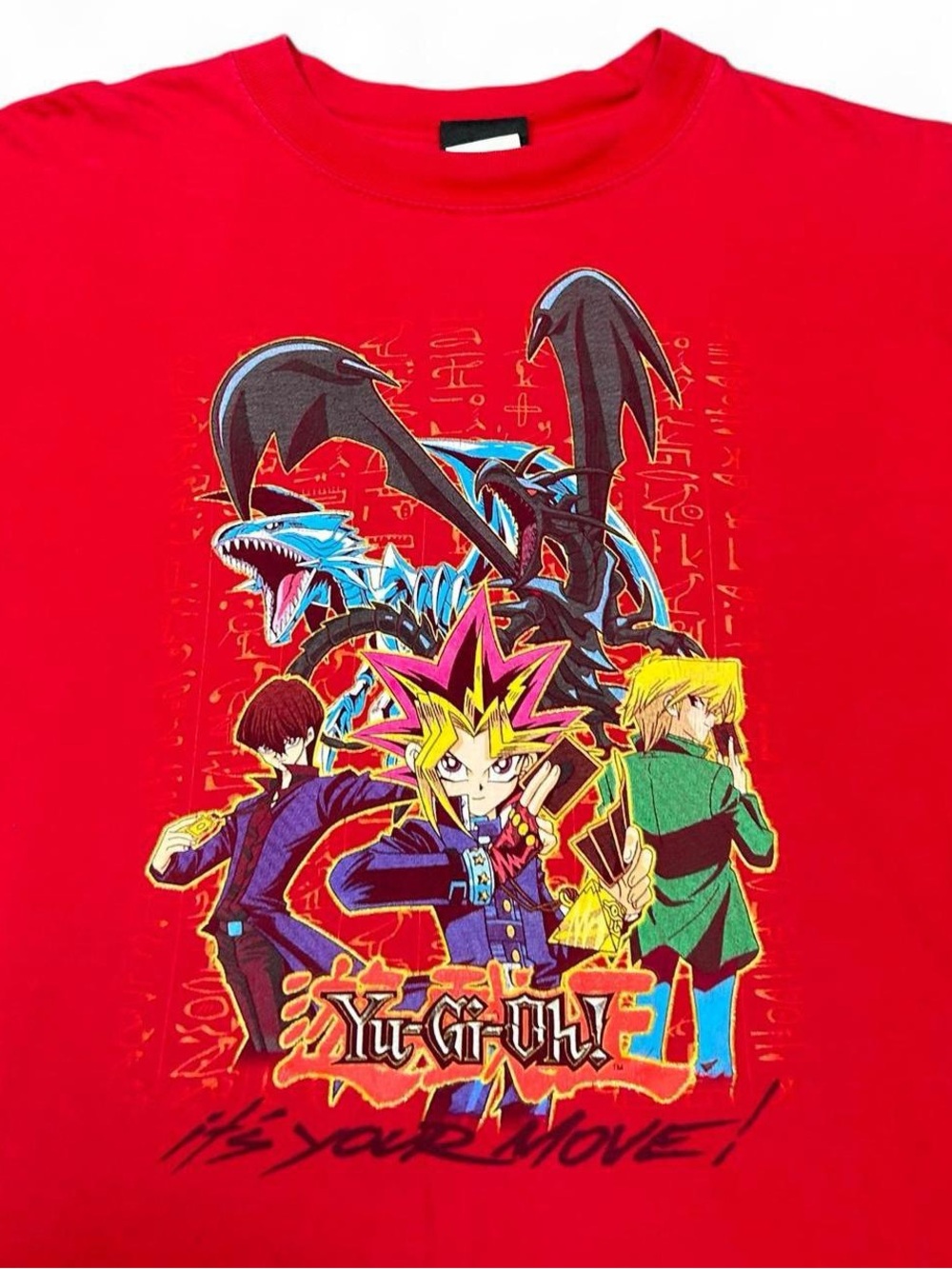 Vintage 90s Yu-Gi-Oh It’s Your Move Anime Promo Long Sleeve Shirt